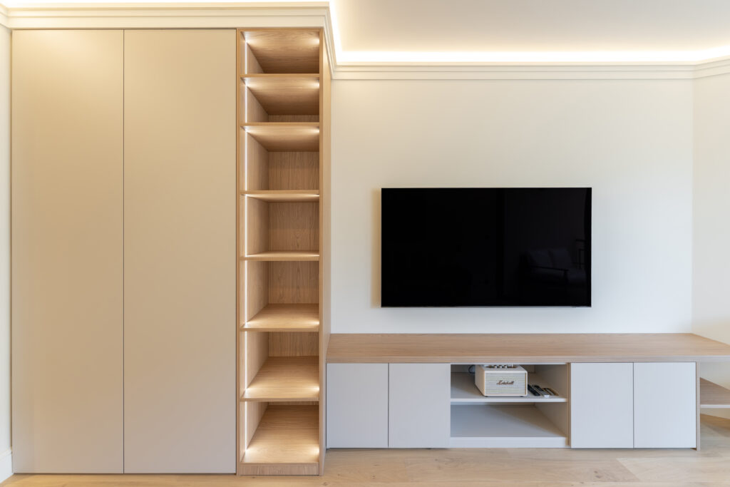 Rossobatiment - Meuble télè et rangement sur mesure